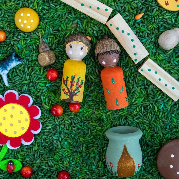 Sensory Bin | Sensory Kit | Wood Toys | Open Ended Toys - Picture 2 of 10